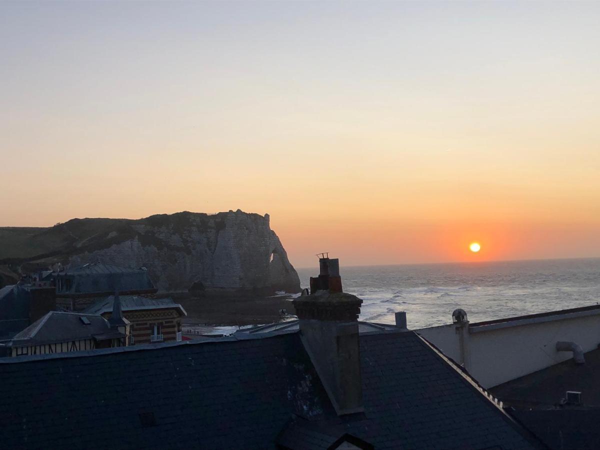La Residence - Vue Falaise D'Aval Étretat Exteriör bild