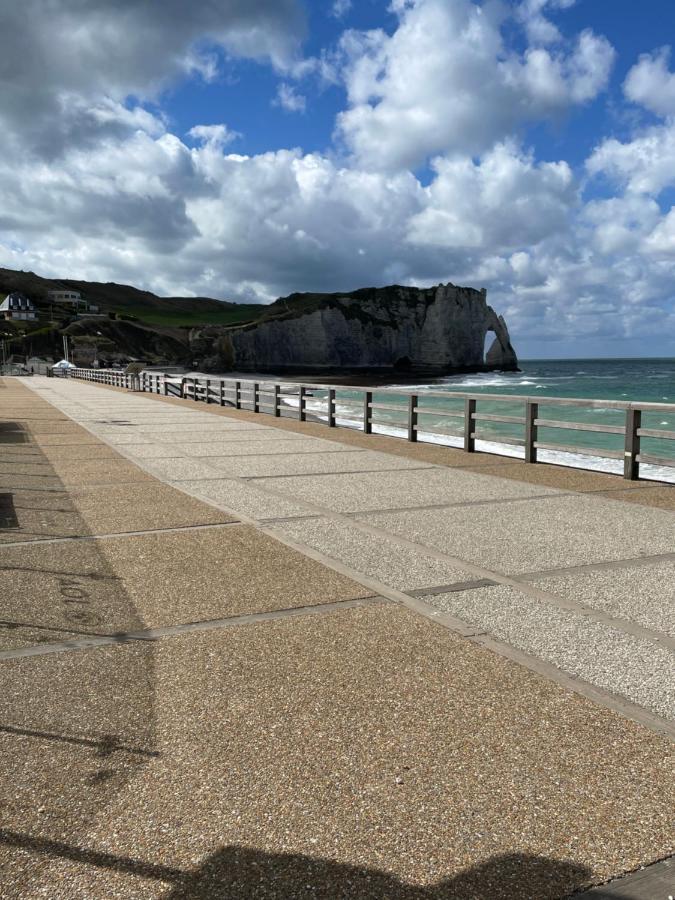 La Residence - Vue Falaise D'Aval Étretat Exteriör bild